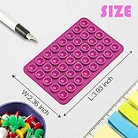 Vista 38 de Silicone Double Sided Suction Phone Case Mount, Detachable Hands Free & Strong Grip Holder for Selfies & Videos, Compatible iPhone Android