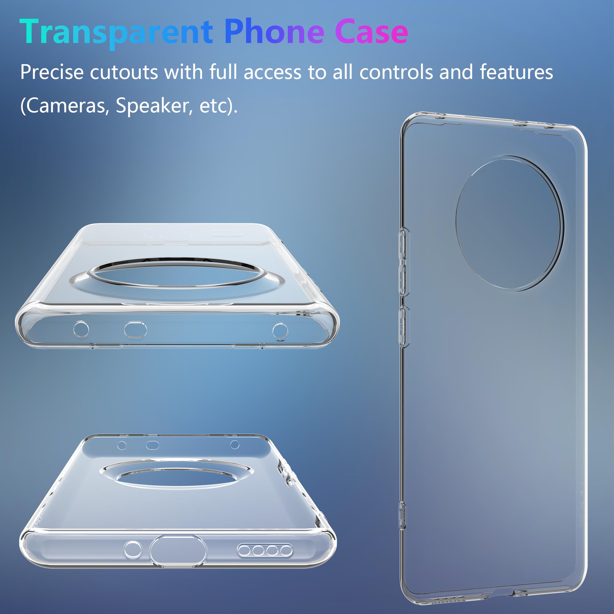 AENOCH per Custodia Realme C11 (2021)/C21 con Custodia per Fotocamera Scorrevole e Supporto per Anello [Cover Anti-Caduta Compatibile con Supporto Magnetico per Auto], Oro rosa