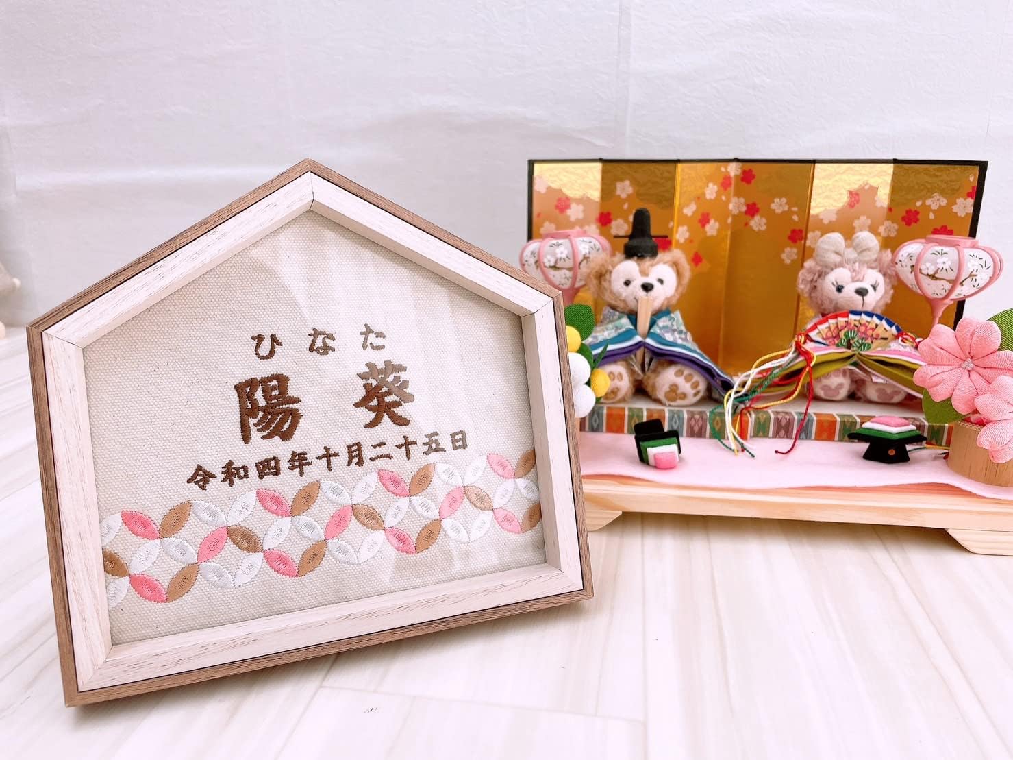 雛人形 桃の節句 雛道具 桜流水30号 公式】衣裳着雛人形 - 月 - つき