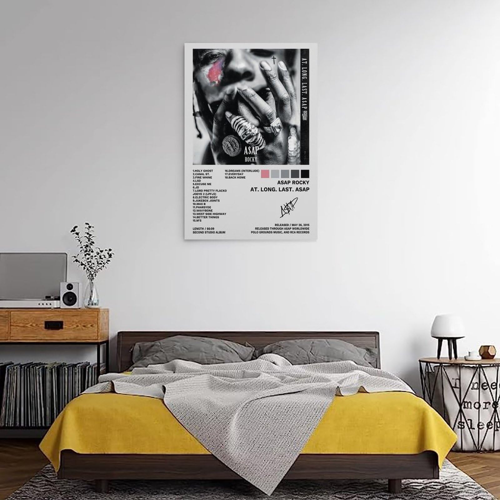 Amazon.com: Asap Album Cover Art - Rocky Rat. Long. Last