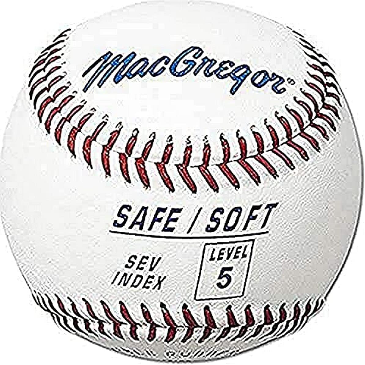 MacGregor Safe/Soft Baseballs, Junior, Level 5 (One Dozen