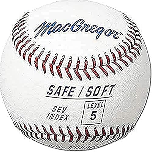 MacGregor Pelotas de béisbol segurassuaves, junior, nivel 5 (una docena)
