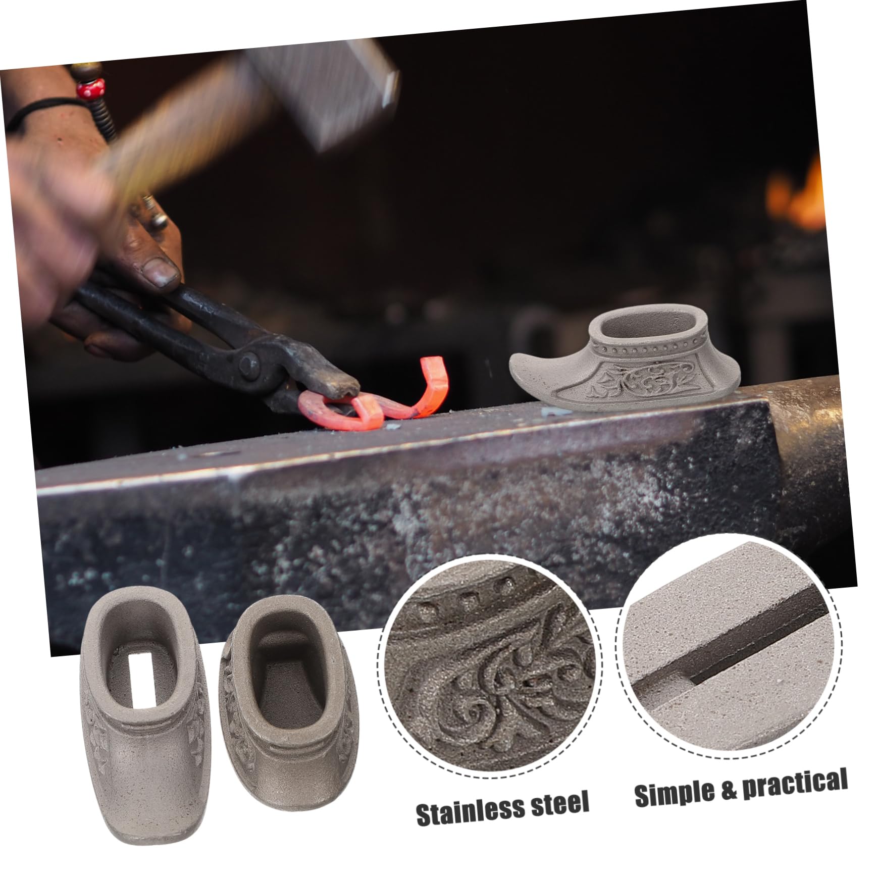 Zerodeko 4 Set Accessori Per Utensili Lavoro Salvadita Da Cucina Piastra Di Delle E Pomello Per La Delle Acciaio Inossidabile 2 Pezzi*4