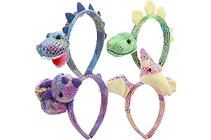 Fantastic Dinosaur Hair Accessory Set for Captivating Cosplay