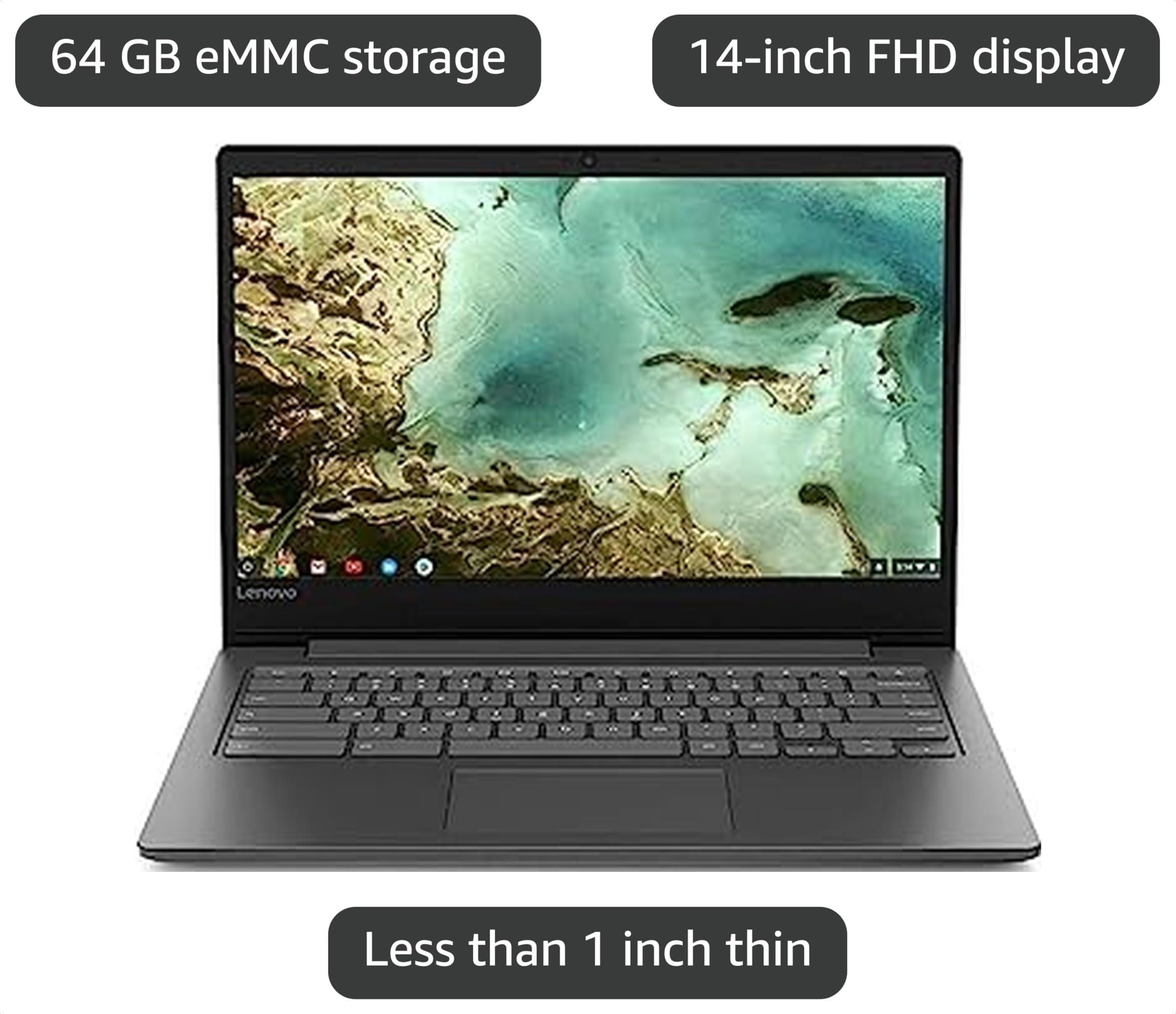 Amazon.com: Lenovo Chromebook S330 Laptop, 14-Inch FHD Display