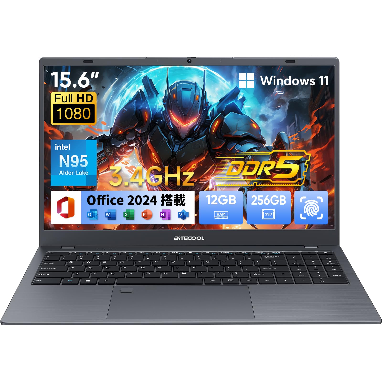 Amazon.co.jp: ノートパソコン インテル N95 プロセッサー 最大3.4GHz