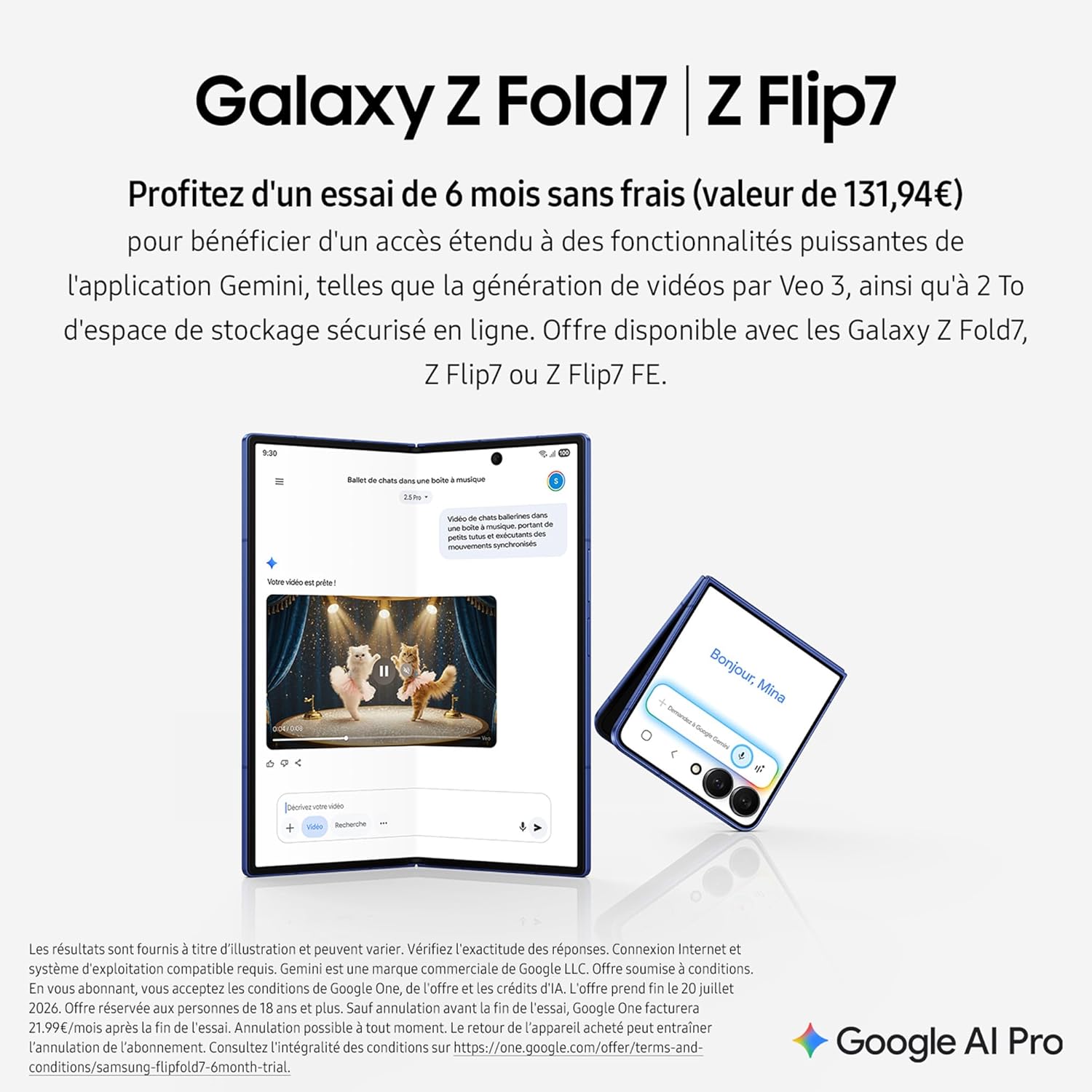 Samsung Galaxy Z Flip7, Smartphone Android 5G avec Galaxy AI, 512 Go, Chargeur Secteur Rapide 25W Inclus, Smartphone déverrouillé, Noir Absolu, Version FR — vue 3