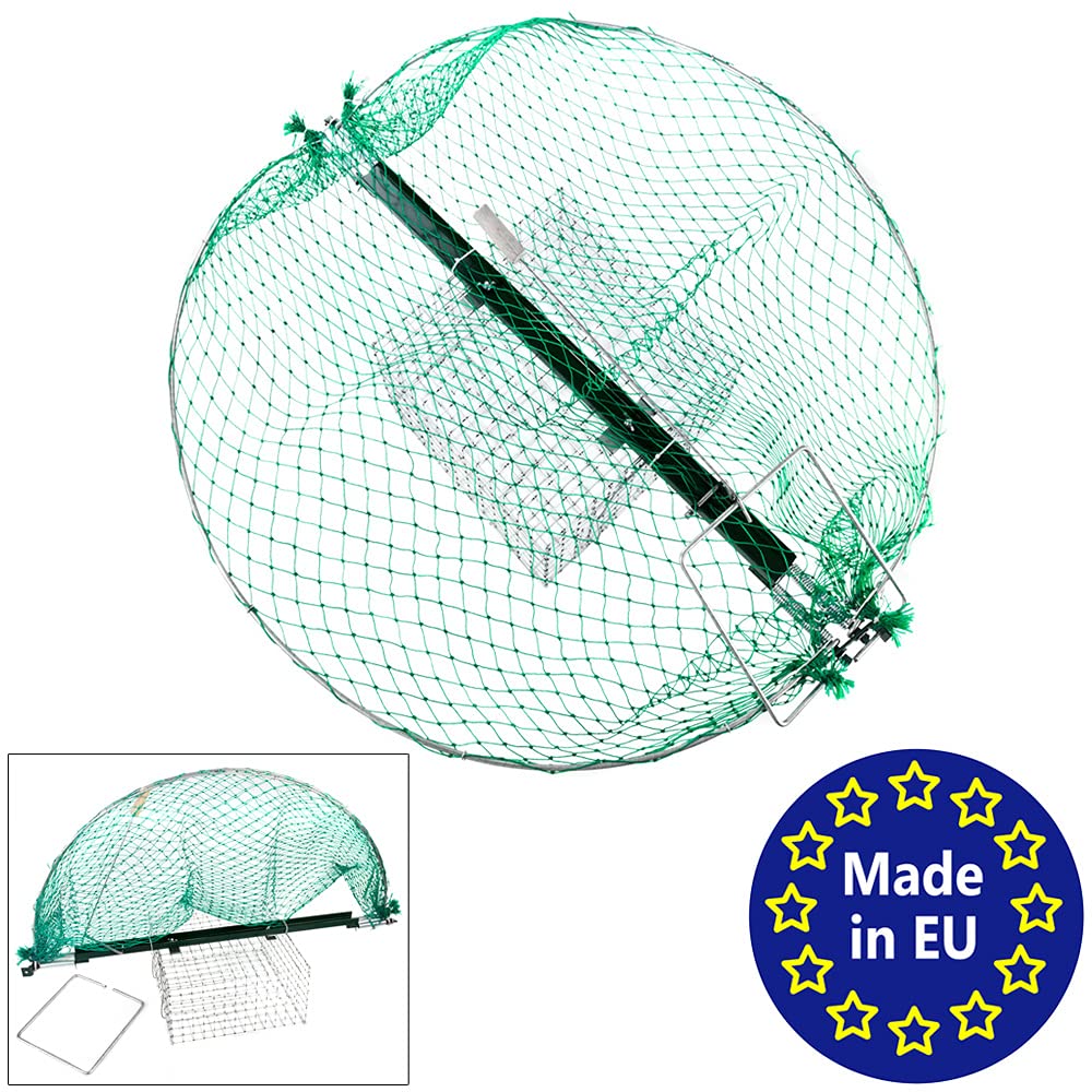 Petigi Animales Humane Trampa Jaula Captura Ratones Ratas Conejos Topos Martas Castores Tejones, Dimensiones/Modelo:Trampa para pájaros 6 (100 cm)