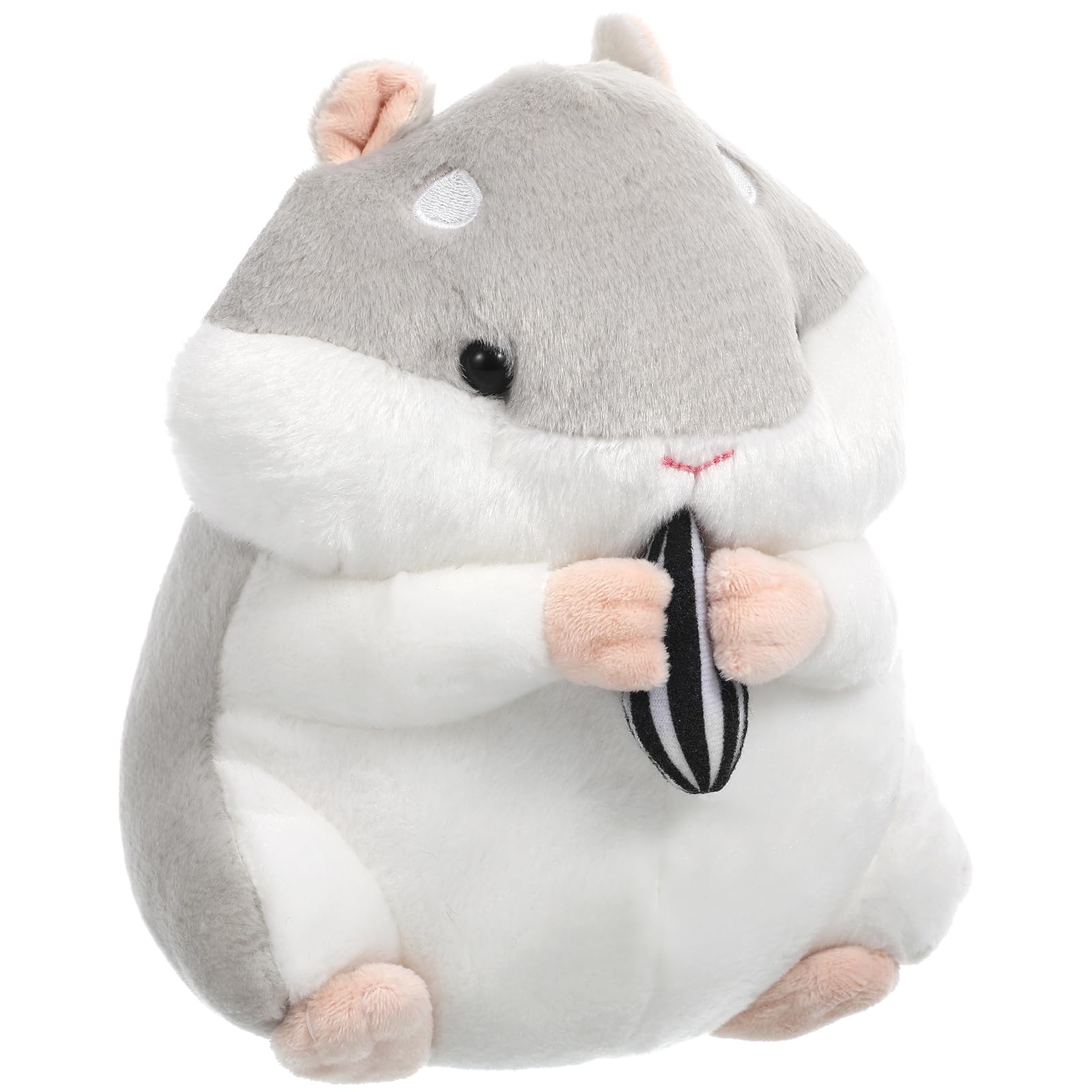 Alipis Capybara Hamster Stuffed Animal, Hamster Toy Cute Plushie Cartoon Animal Doll Home Decorations Party Favors for Kids Boys Girls (Grey) Plush