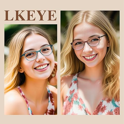 Miniatura 10 de Gafas de lectura bifocales para mujer, bloqueo de luz azul con parte superior transparente, lector de computadora, marco de metal ancho, elegantes