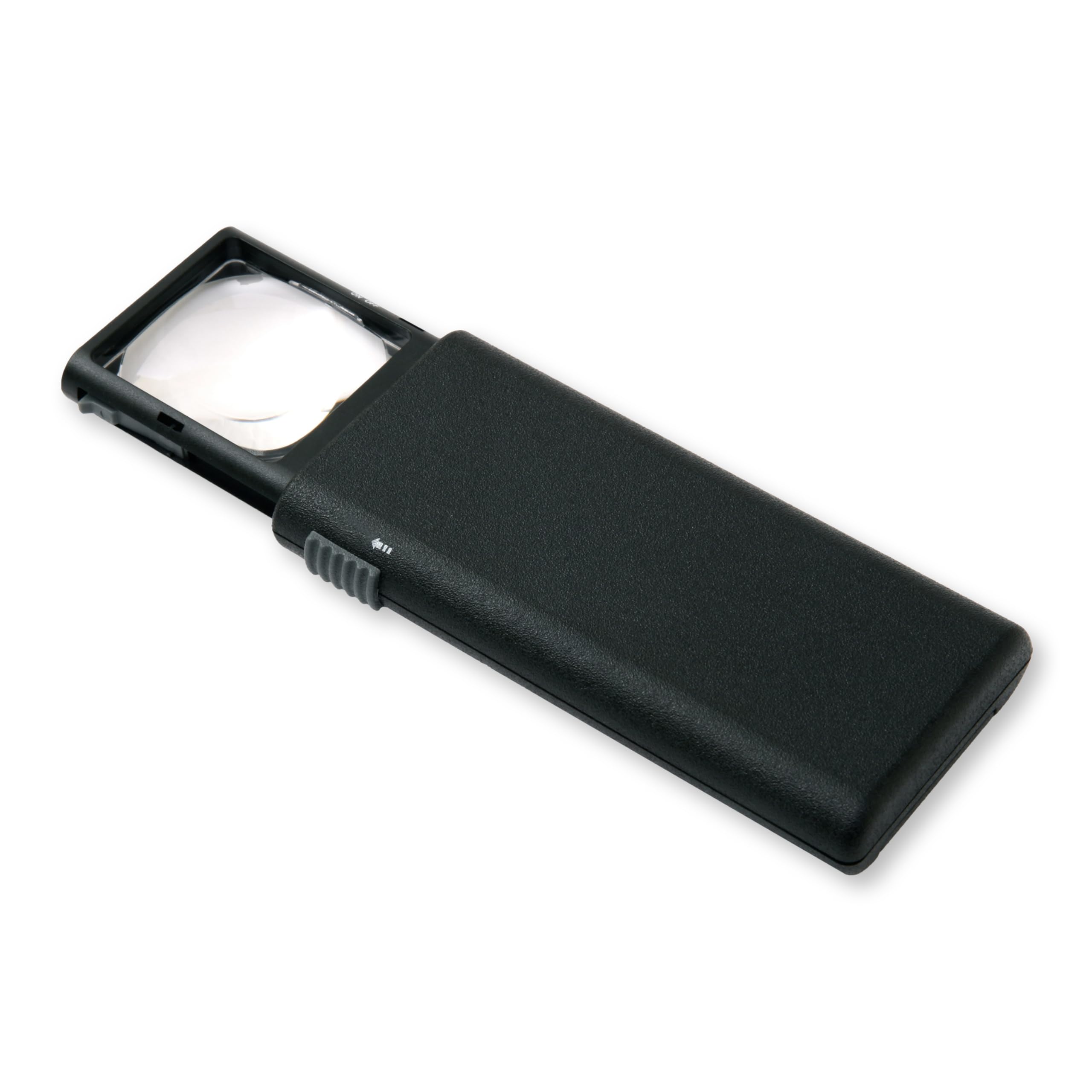 Carson LumiPop 5x Power LED Lighted Slide-Out Aspheric Magnifier (LP-66) , Black