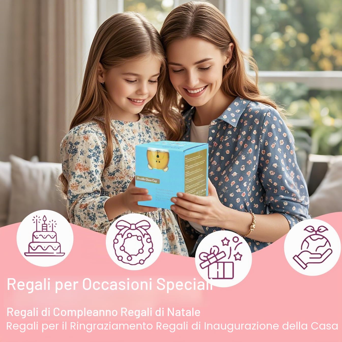 Regali per donne, oggetti dolci Capybara, bicchieri da caffè a doppia parete, tazze Kawaii per cappuccino, tè, espresso, latte macchiato, bicchieri, regali di Natale, regalo di compleanno, regali