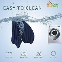 Vista 337 de Easy-Going Fundas Elásticas de 3 Piezas para Cojines de Sofá para Sofá Seccional Izquierdo/Derecho en Forma de L Chaise Lounge Funda de Asiento