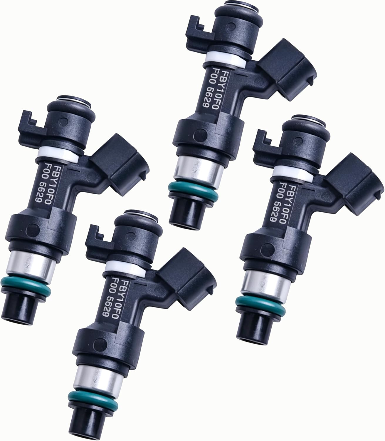 Set Of 4Pcs Fuel Injectors Replacement For Nissan Almera Classic 1.6 16V N17. Replace# FBY10F0 16600-95F0A 1660095F0A