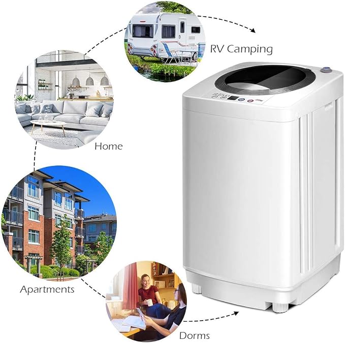  Giantex ‎EP22761 Automatic Portable Washing Machine