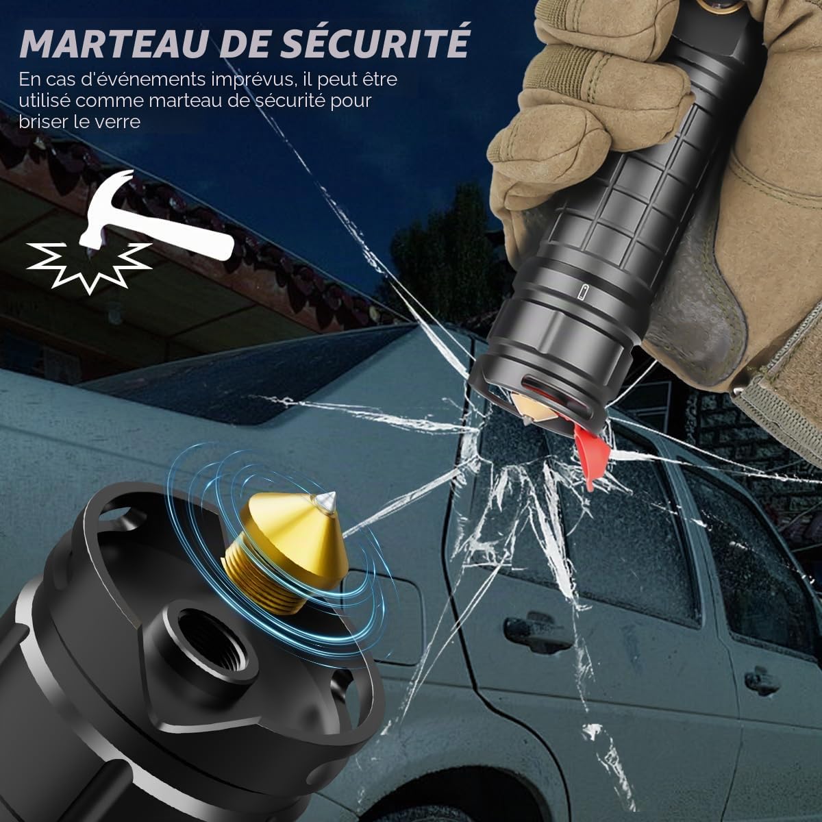 Lampe torche LED rechargeable de 90000 lumens,lampe torche | XHP160 puissante super,zoomable,étanche,5 modes USB pour camping,randonnée,plein air,urgence