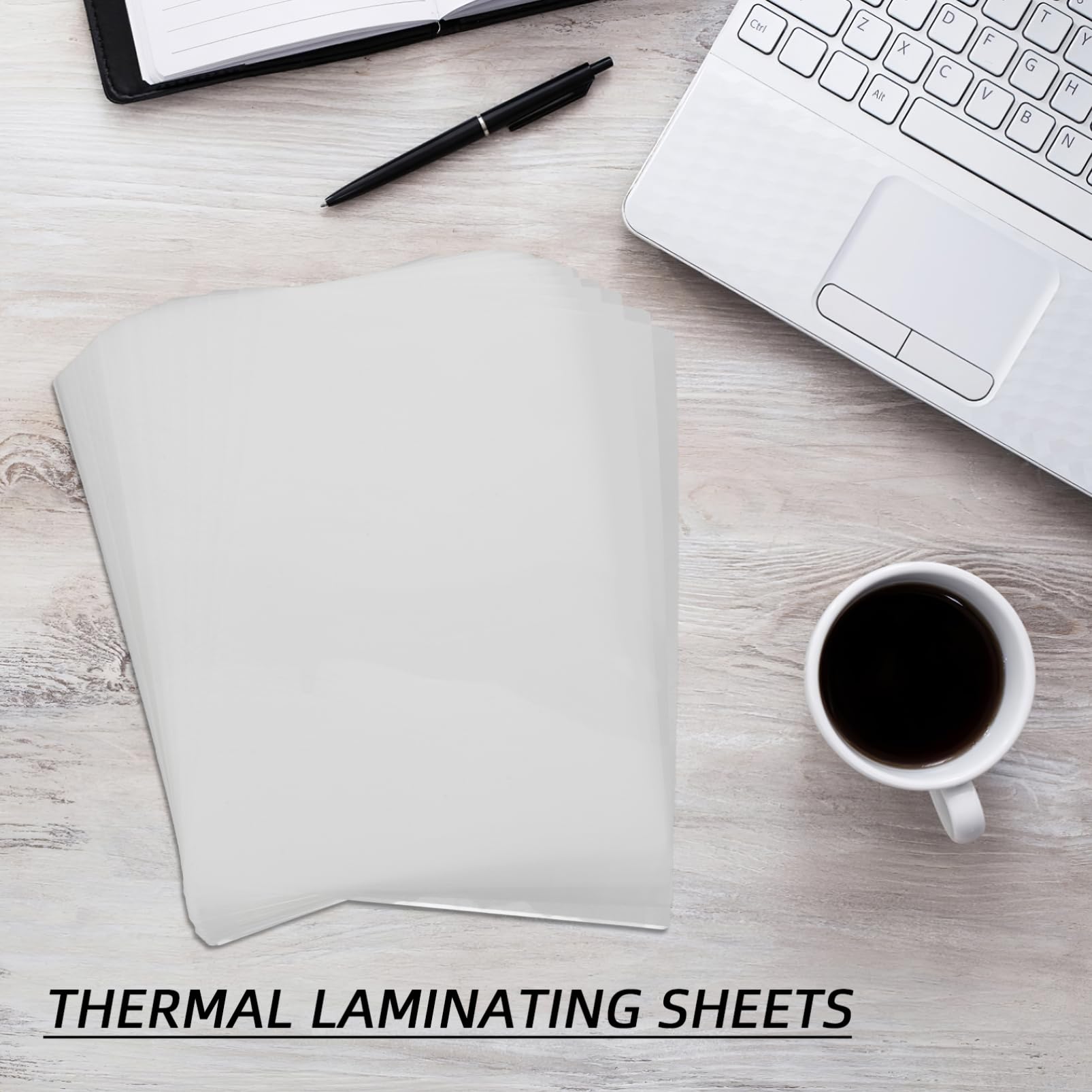 SHINEOFI 100 Stück -Laminierfolien Hochtransparente Laminierfolie Wasserdichte Laminierfolien Transparente Kunststoff-Laminierfolie Für Zuhause Und Das Büro