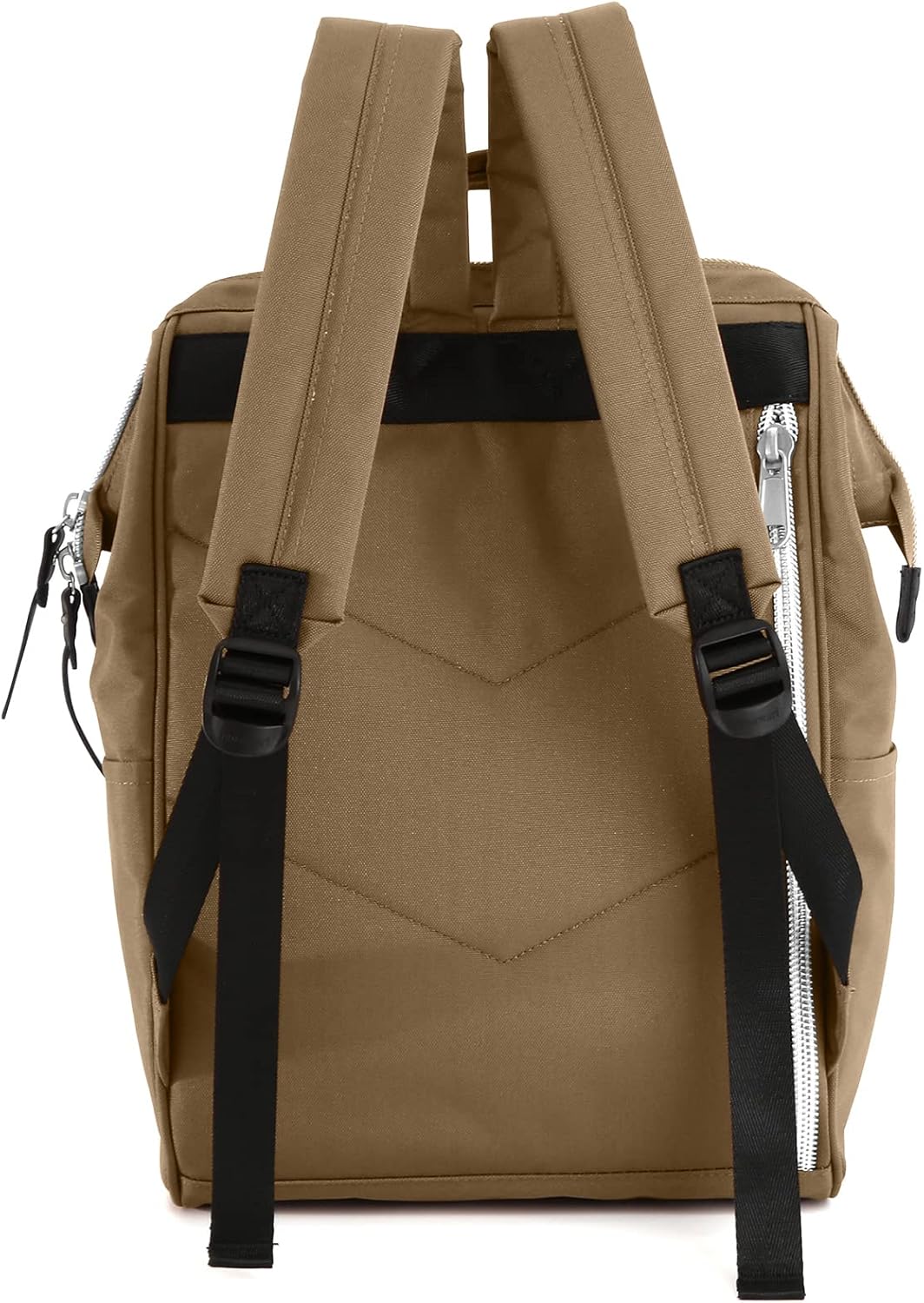 himawari Laptop Backpack for Women & Men 16 Inch - Water Resistant Anti-Theft Travel Backpack with USB Charging Port, Large Business Computer Bag for College (1881-mocha) - Image 3