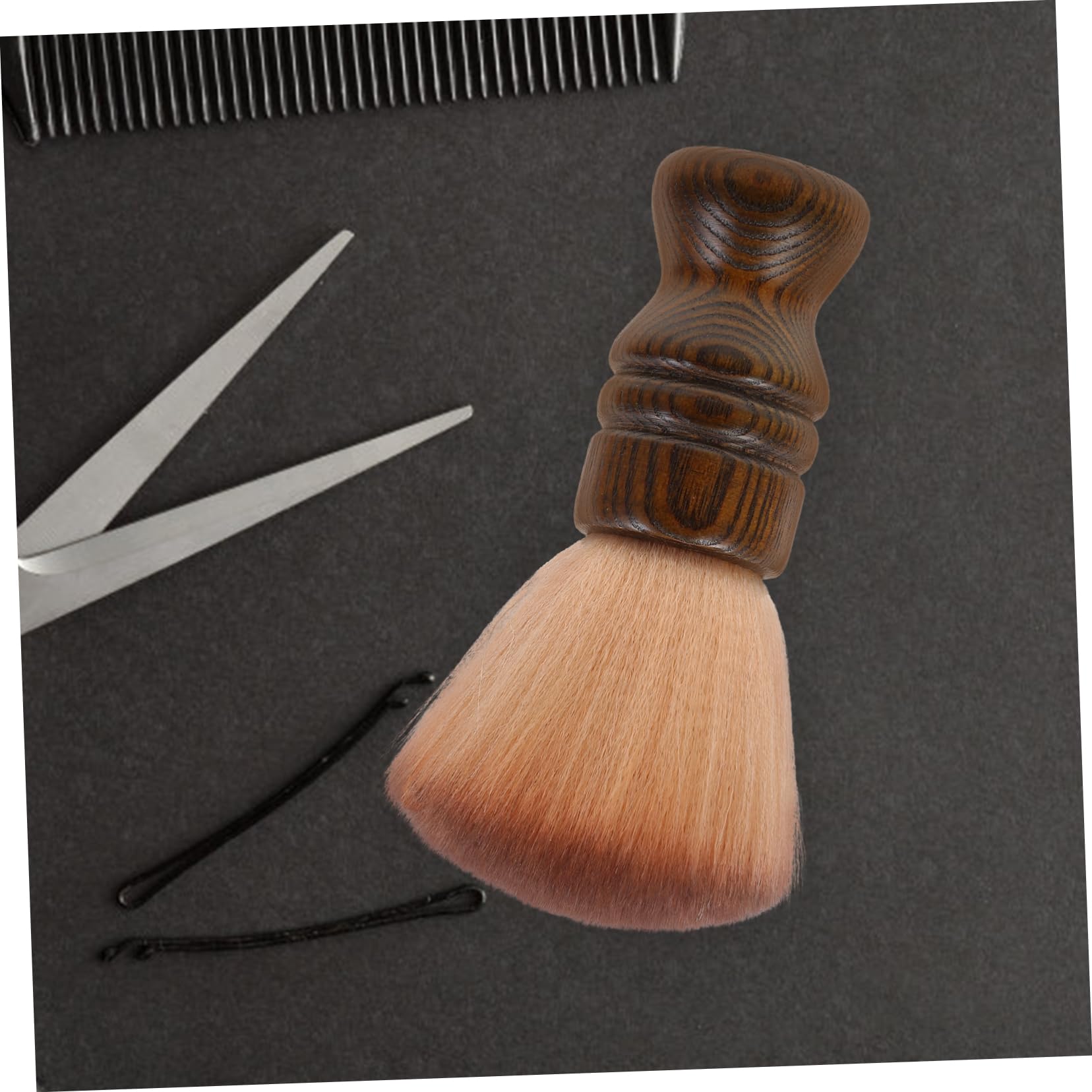 3stücke Bristle Brush Mit Holzgriff Professionelle Haar Und Bartpflegebürste Für Friseure Für Haarschnitt Und Reinigung Von Gesichtshaaren Tragbar Und Sanft Zur Haut