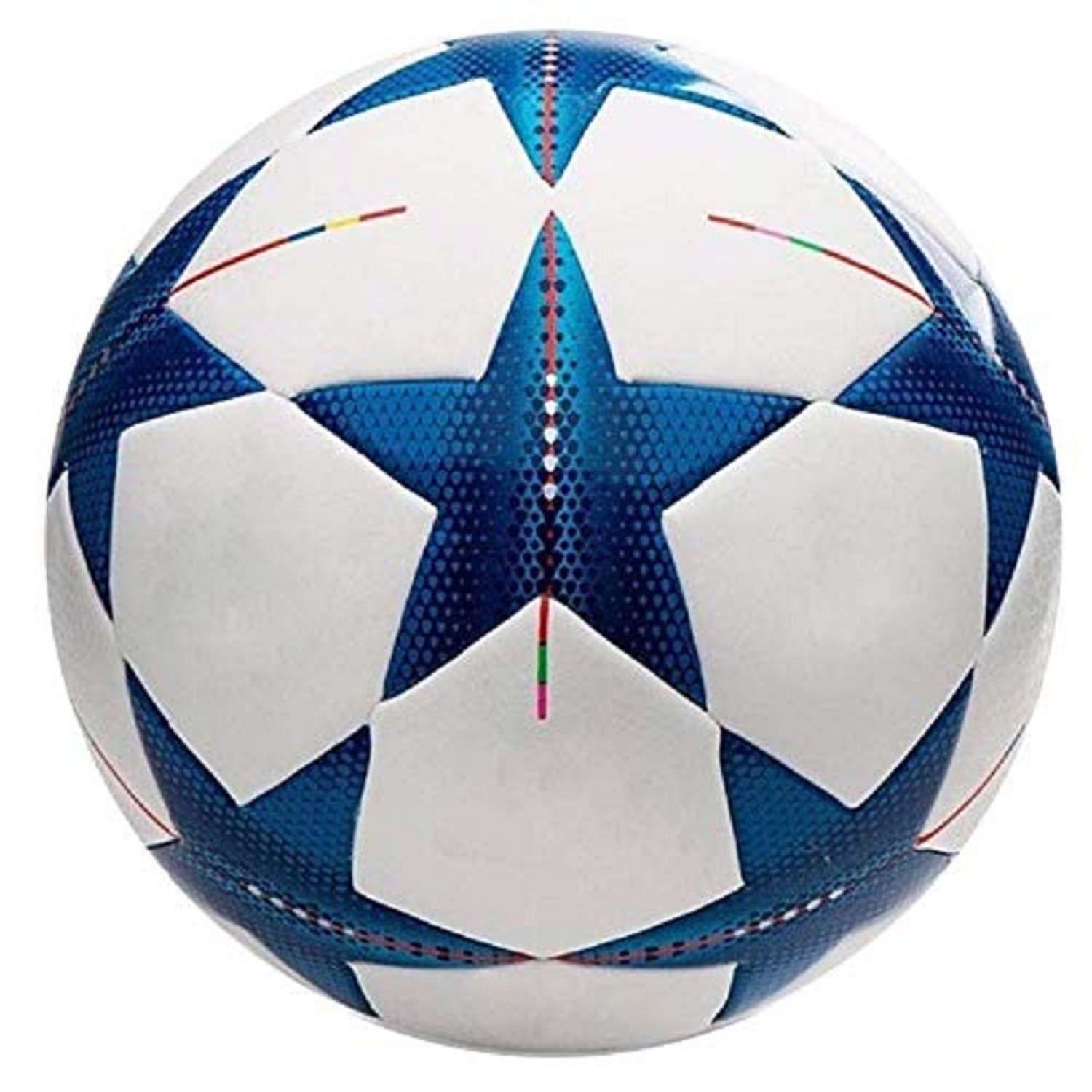 Brinda Fabrics Blue Star Rubber Match Football Size-5-image-44