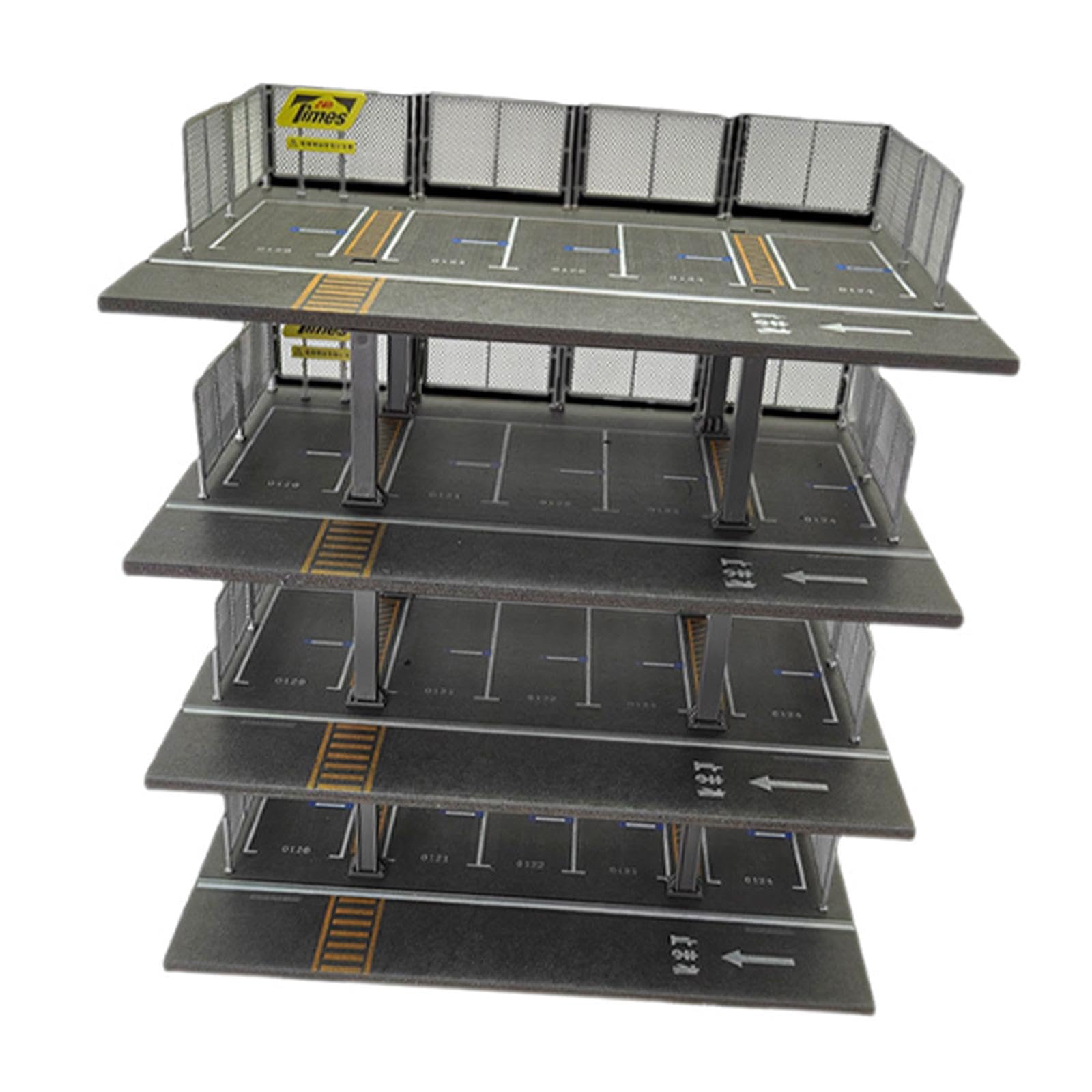 Modellino in 1/64 in Metallo Pressofuso, Garage, Diorama, Esposizione, Ideale per Regali, Personaggi E Modelli da Collezione, Giapponese 4 Strati