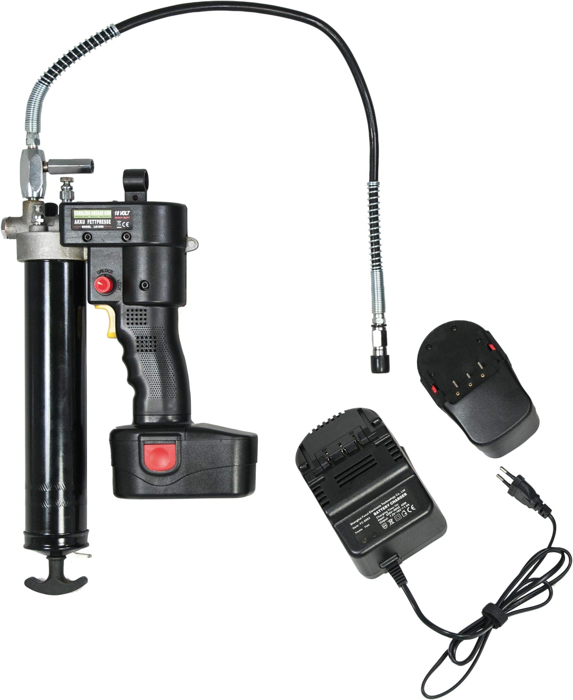 Electric cartridge grease gun