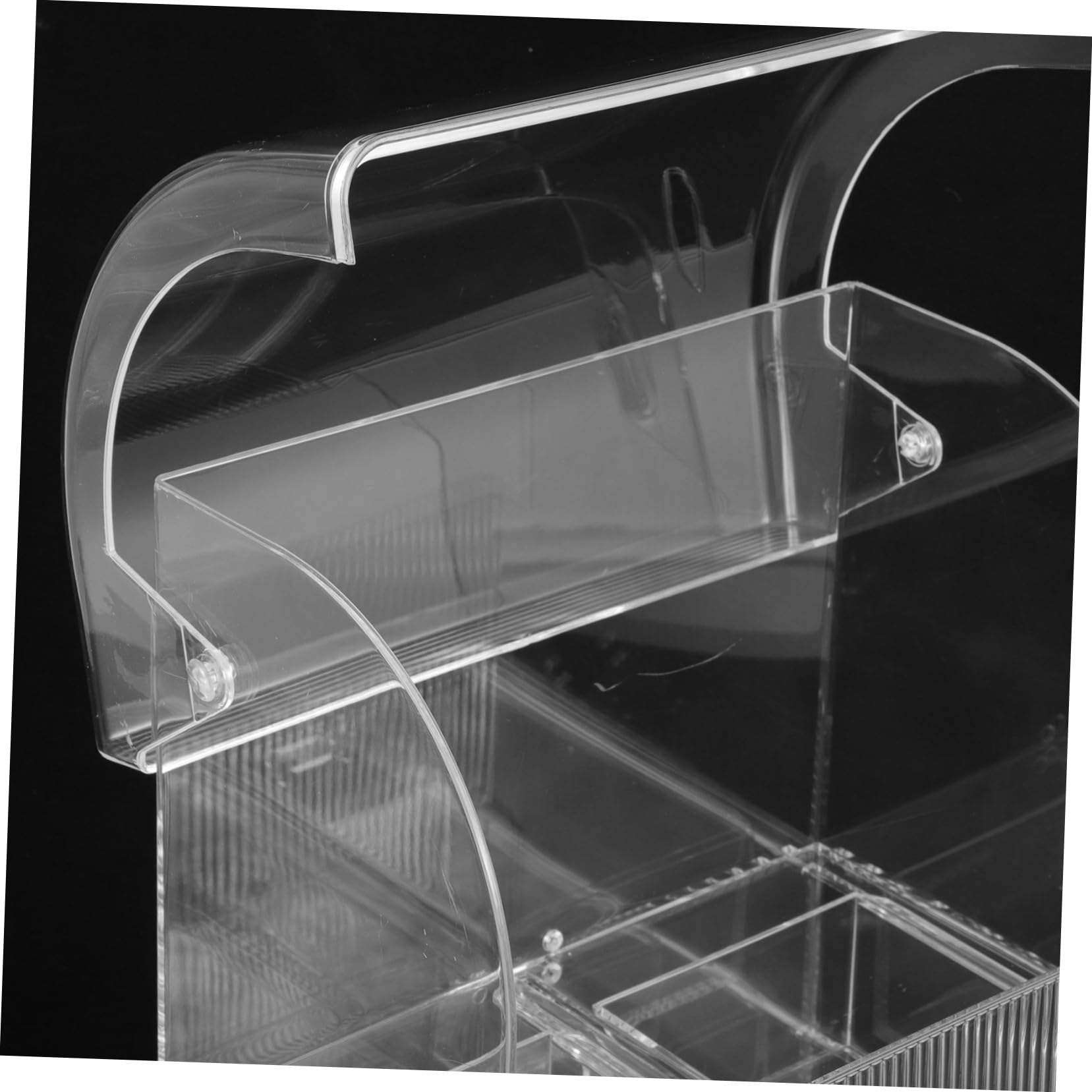 Acryl Make Up Organizer Kasten mit Schubladen, Transparent