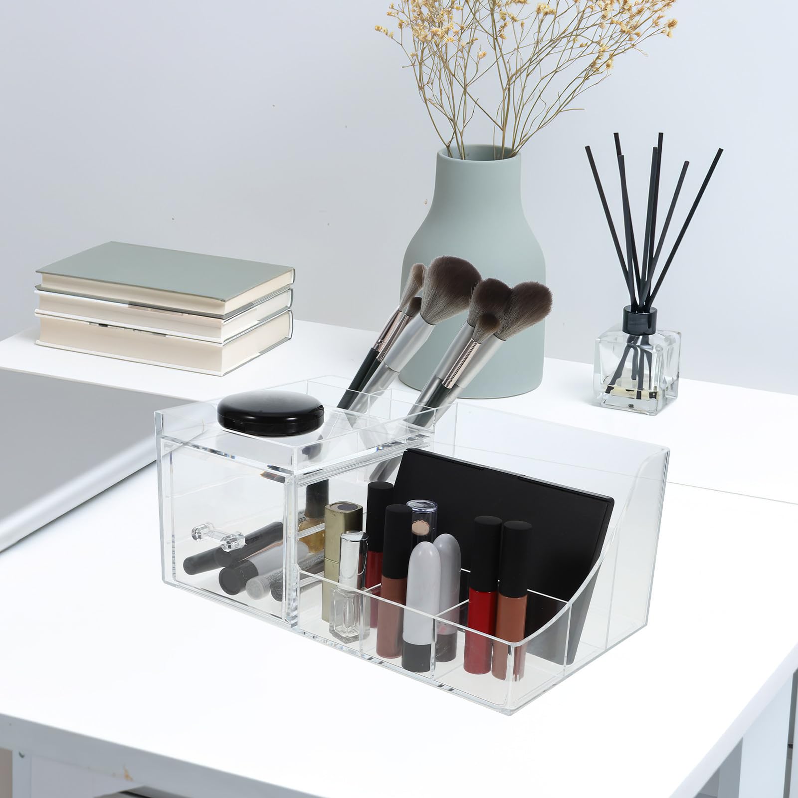 Make Up Organizer mit Mehreren Schubladen aus Ps für Kosmetikartikel