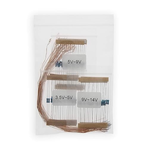 Miniatura 7 de Evemodel 30pcs pre-cableado micro Litz alambre blanco 0603 SMD LED luz 7.8 '' alambre resina cubierta impermeable CD0603W