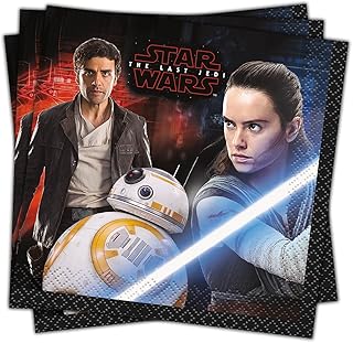 Unique Star Wars VIII Paper Beverage Napkins, 5