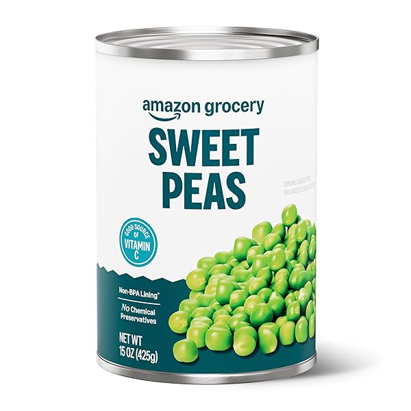 Amazon Grocery, Sweet Peas, 15 Oz (Previously Amazon Fresh, Packaging May Vary)