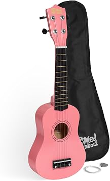 Mad About SU8 Soprano Ukulele - Pink