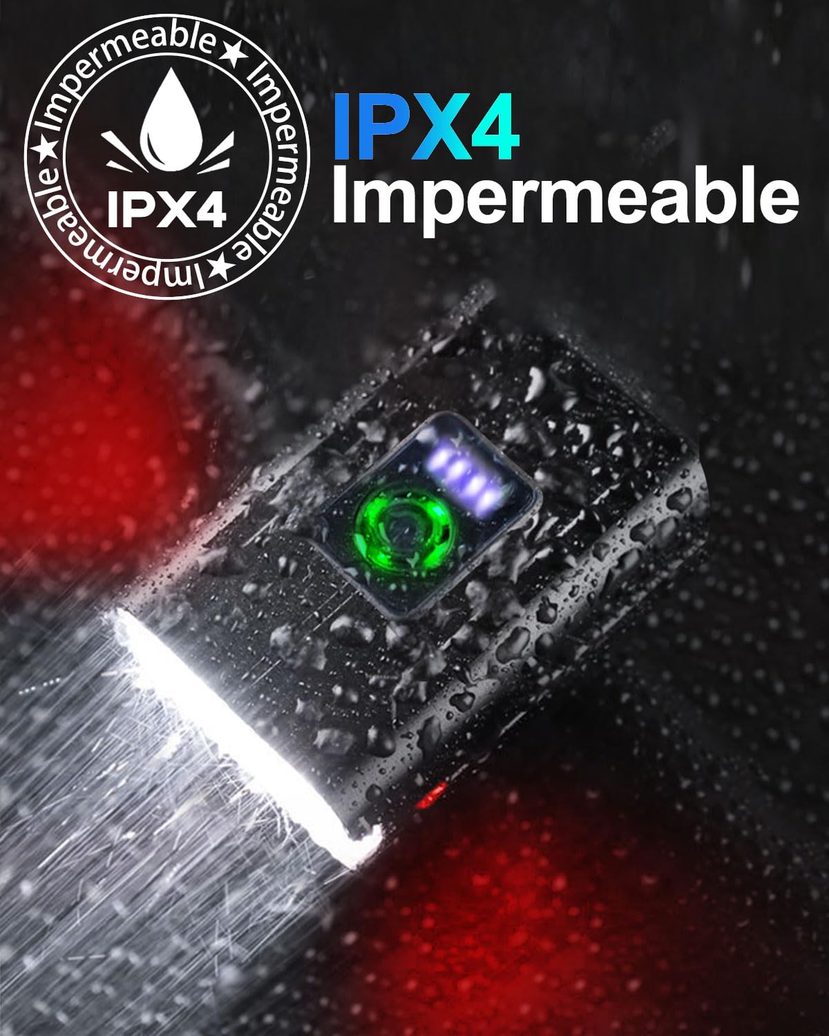 Victoper Luz Bicicleta Delantera 1500 Lumenes, 2023 Actualizado 6 + 4 Modo Luz Delantera Bicicleta Potente IPX5 Luces LED Luces Bicicleta Delantera y Trasera Impermeables USB Recargables