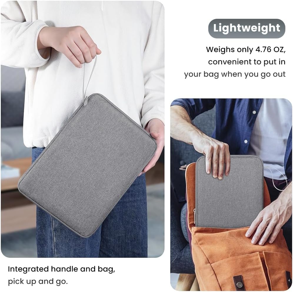 حافظة تابلت 12.9 إنش مقاومة للماء مع مقبض وسحاب –...