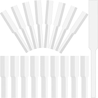 使い捨て香水テストストリップ200個、フレグランステスターストリップ フレグランスブロッターストリップ 香り付きカード エッセンシャルオイルディフューザーストリップ、香水エッセンシャルオイルの香りのテストに使用(ホワイト)