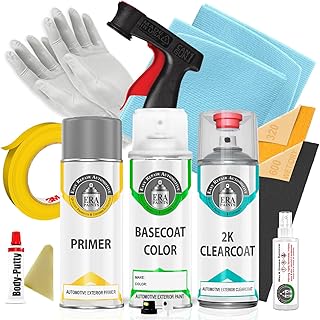 ERA Paints 506/C - Blu Medio Metallic for FERRARI Exact Match Automotive Touch Up Paint Spray - 2K Pro Kit