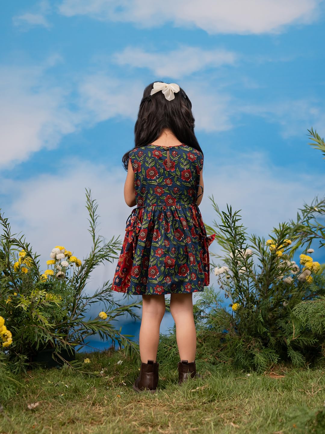 VASTRAMAY Vestido óxido para niña