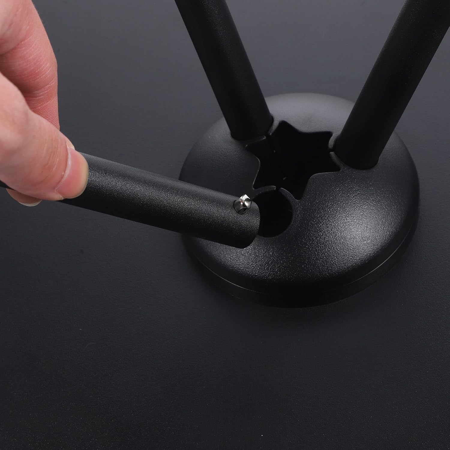 SUPVOX Foldable Aluminum Alloy Flower Pot Holder Plant Stand Indoor Outdoor Plant Shelf with Storage Bag Space-saving Lightweight Rack for Garden Balcony Living Decoration