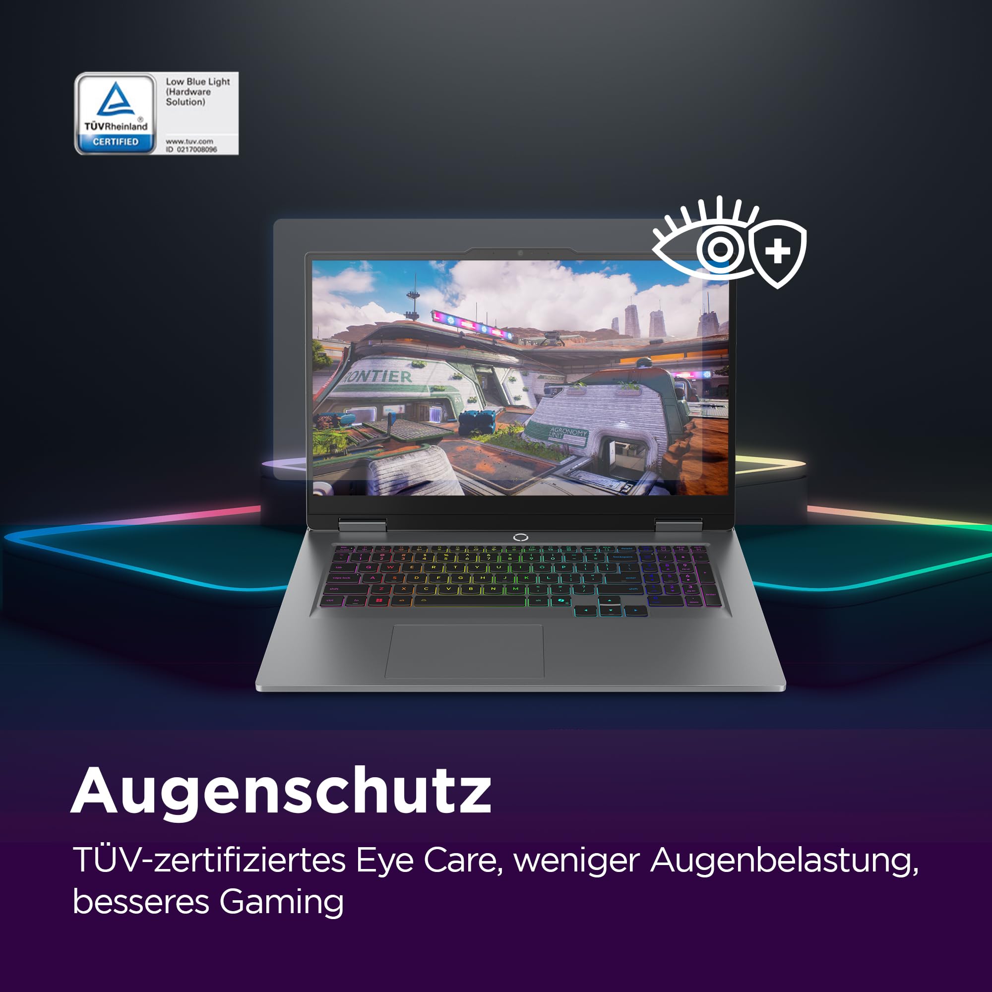 Lenovo LOQ Gaming AI Laptop | 17.3" Full HD 165Hz Display | Intel Core i7-14700HX | 16GB RAM | 1TB SSD | NVIDIA GeForce RTX 5060 | Windows 11 | QWERTZ | Grau | 3 Monate GamePass