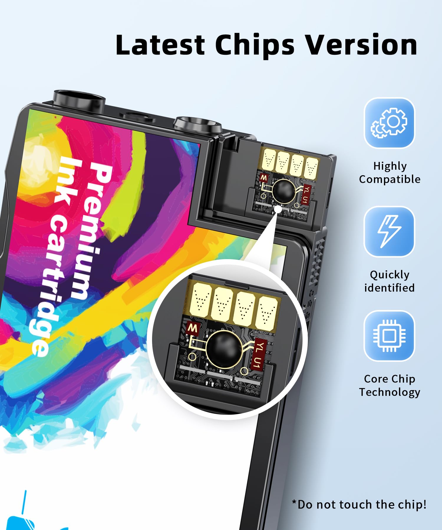 Q-image 397XL 937e compatibile per Cartucce HP 937 xl per HP Officejet Pro 9110b 9720b 9130b 9720 9730 (Nero, Ciano, Giallo, Magenta)