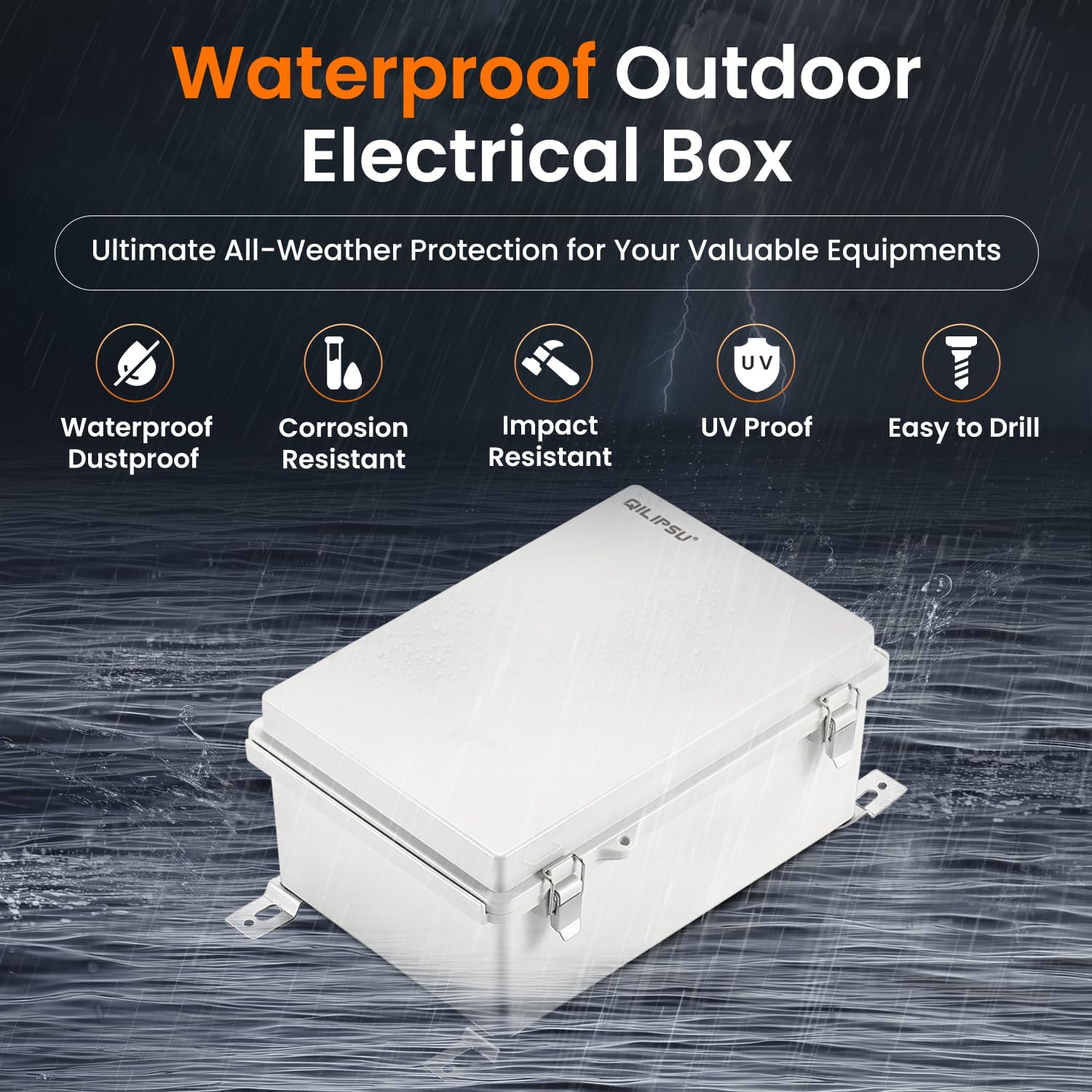 Outdoor Electrical Box - Waterproof & Durable -2