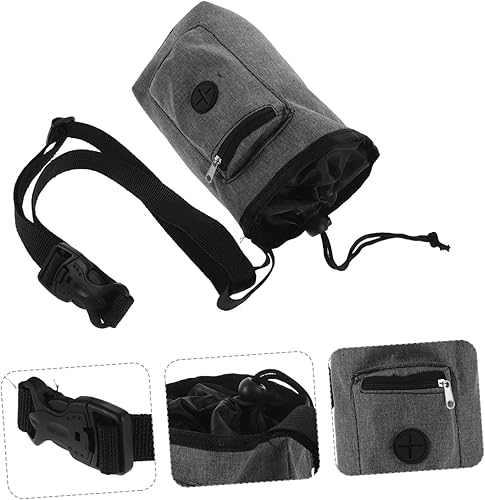 Miniatura 9 de VICASKY Bolsa de tiza bouldering gris con cinturón antideslizante para escalada en roca, senderismo, gimnasio, entrenamientos para levantamiento de