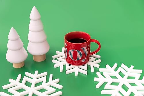 Miniatura 3 de Steel Mill & Co. - Juego de 3 salvamanteles de silicona para platos calientes, soportes de silicona aptos para lavavajillas, juego de almohadillas