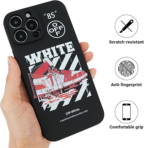 Miniatura 3 de EHIMEFE Funda compatible con iPhone 11 Pro para niños, estilo deportivo, zapatos de baloncesto, funda de teléfono de silicona suave, diseño
