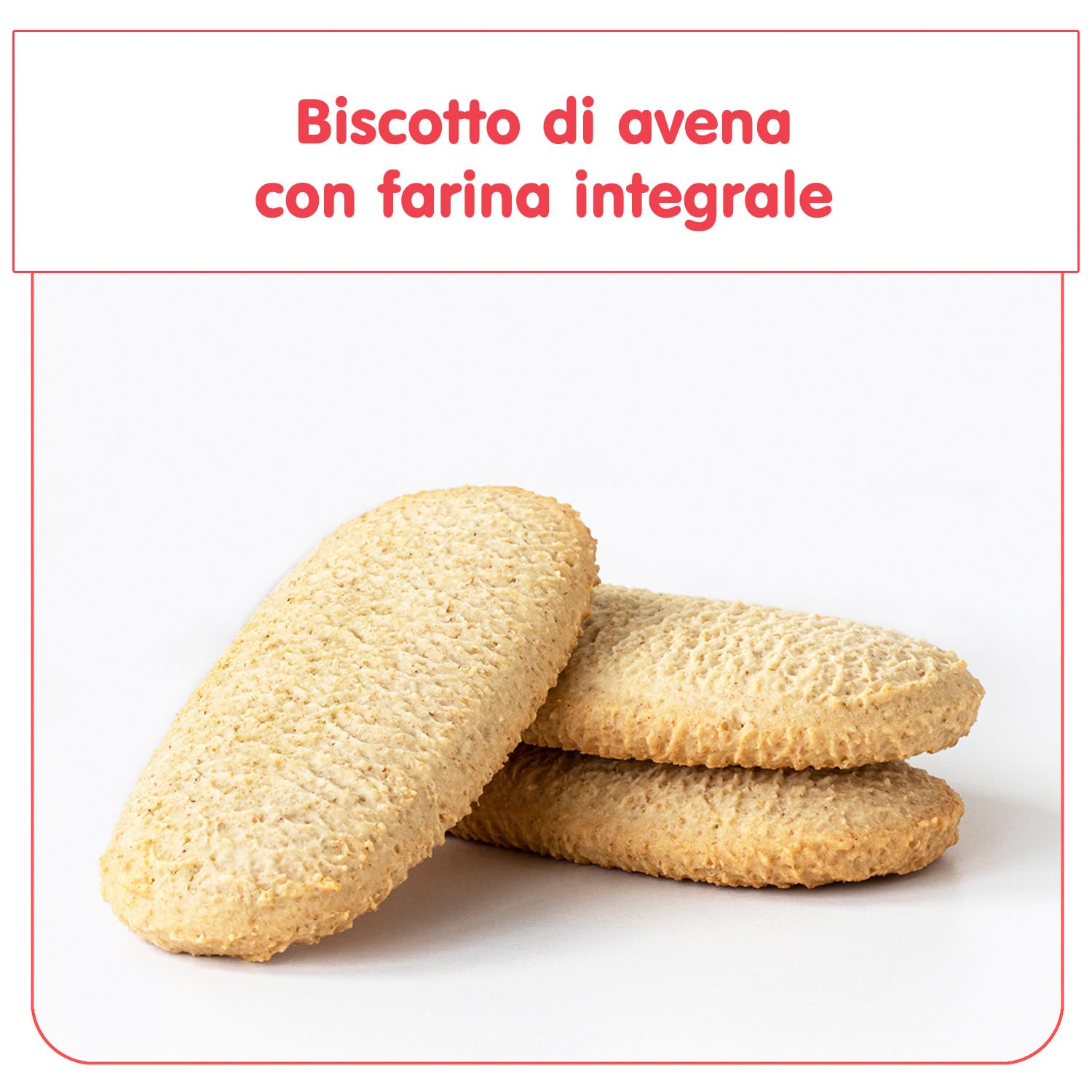 FLEUR ALPINE Biscotti Baby - Confezione da 12 x 2 deliziosi snack per bambini per una deliziosa colazione a base di porridge - Semplici biscotti integrali - 9 mesi