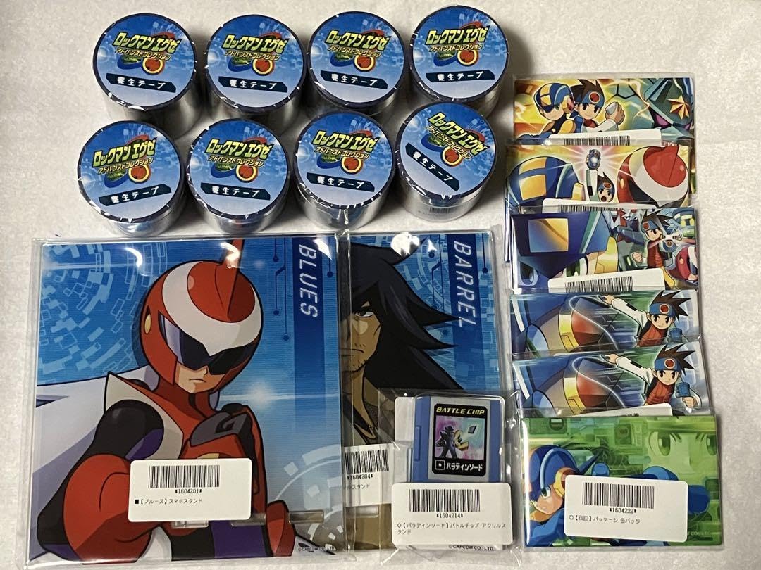 カプくじ ロックマンエグゼ 全ネットバトラー必見！ 様々な力を身にまとう“ロックマン”が