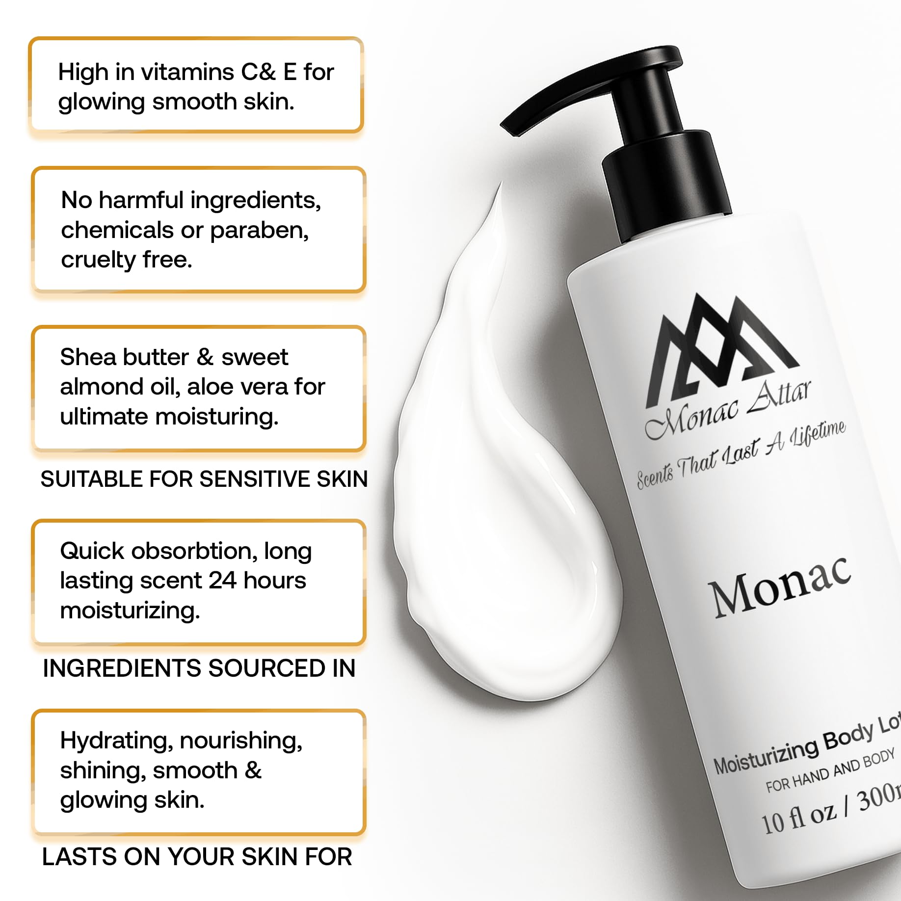 Amazon.com: Monac Latte Lotion Inspired by Bianco Latte, Eau De