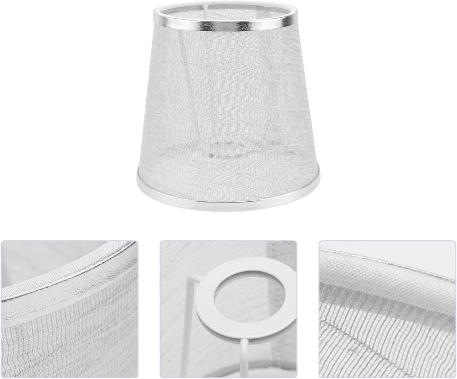 Cabilock 1pc Decorative Lamp Shade Chandelier Light Cover for Bedside Table Floor Lamps Cloth Material Eye Elegant Design