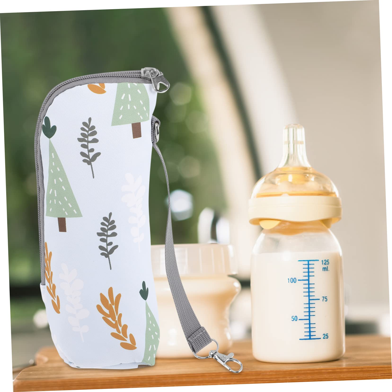 5piezas Bolsa Térmica para Biberón Aislante Portátil para Viajes Botellas De Leche para Mamás y Papás Actividades Al Aire