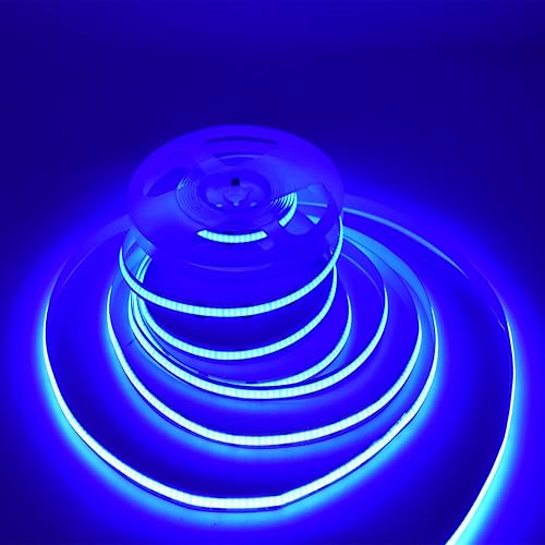 Miniatura 2 de Tira de luces LED, 16.4 pies16.4 ft DC12V de alta densidad, 320 LEDsM, tira de luz COB, 32000 lm, súper brillante, regulable, no impermeable, para